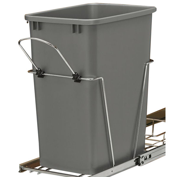 RevAShelf 8.75 Gallon Pull Out/Under Counter Trash Can Systems